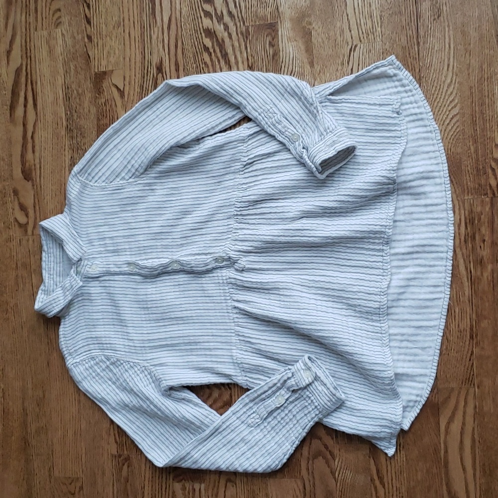 (S) American Eagle Outfitters Jegging Fit Striped 100% Cotton Cottagecor…
